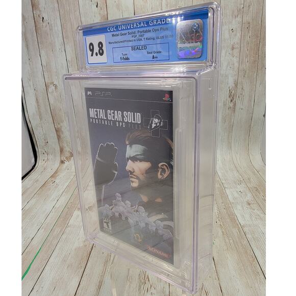 Metal Gear Solid Portable Ops Plus PSP - CGC 9.8 A++ - Picture 4 of 6
